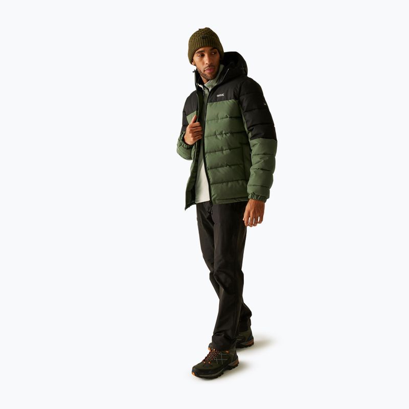 Herren-Steppjacke REGATTA Aldthron olive night/black 2