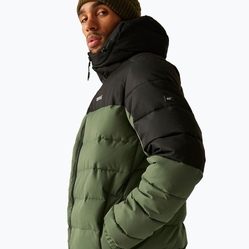 Herren-Steppjacke REGATTA Aldthron olive night/black 5