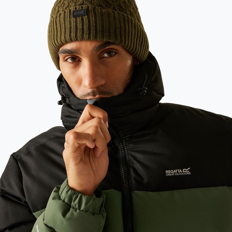 Herren-Steppjacke REGATTA Aldthron olive night/black 6