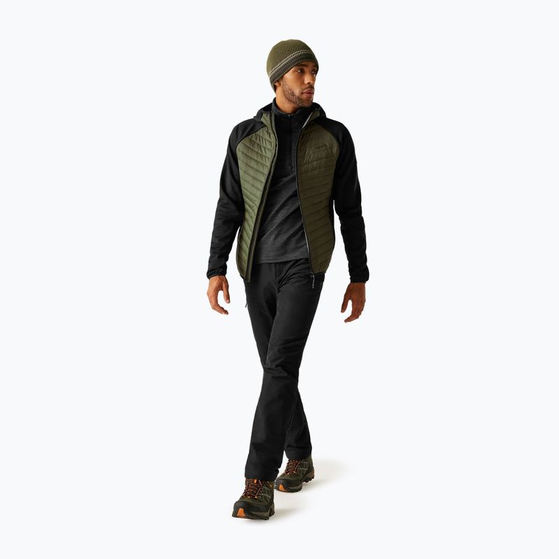 Herren-Hybridjacke REGATTA Andreson Hybrid olive/night black 2
