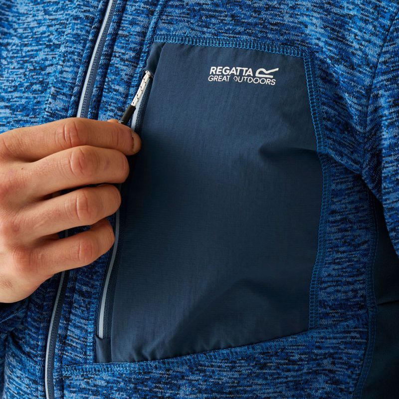 Herren-Sweatshirt REGATTA Alven snorkel blue/moonlight denim 4