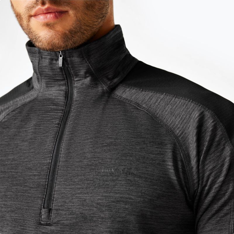 Herren-Sweatshirt REGATTA Hepley ash/black 4