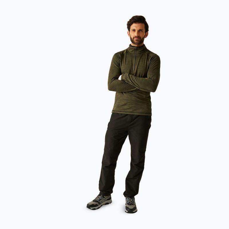 Herren-Fleecejacke REGATTA Yonder II olive night 2