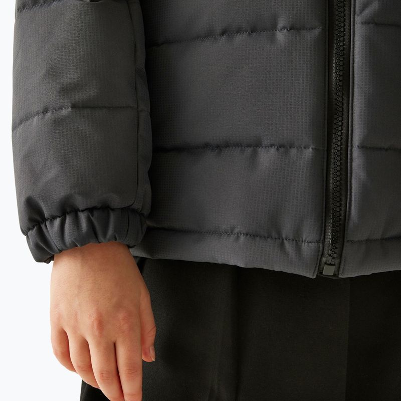 Gefütterte Kinderjacke REGATTA Lofthouse black/seal grey 10