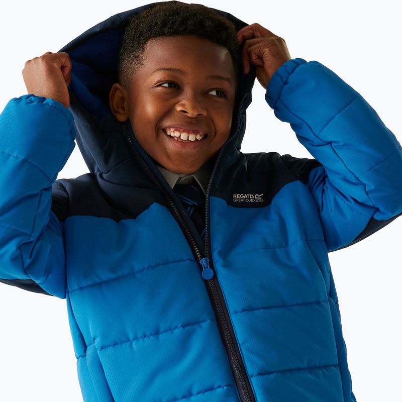 Gefütterte Kinderjacke REGATTA Lofthouse navy/snorkel blue 7