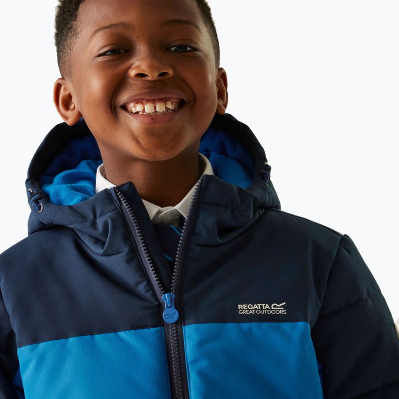 Gefütterte Kinderjacke REGATTA Lofthouse navy/snorkel blue 8