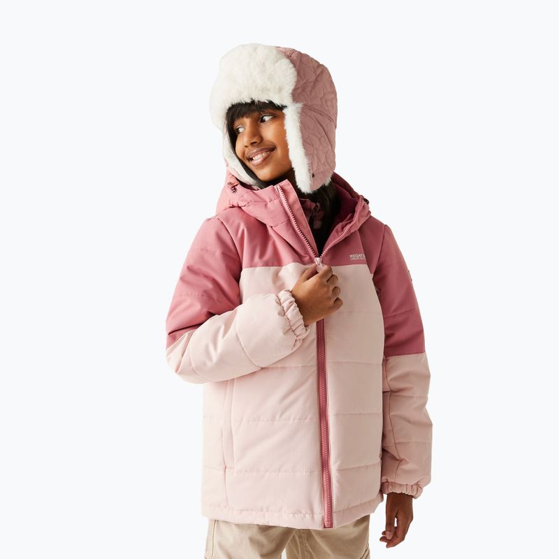Gefütterte Kinderjacke REGATTA Lofthouse dusty rose/lotus pink 4