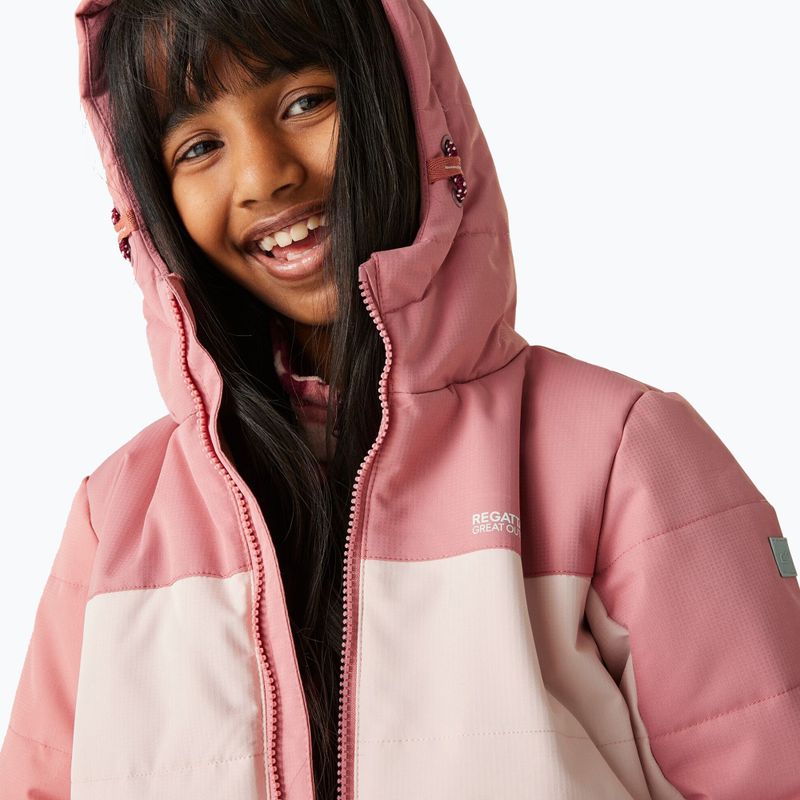 Gefütterte Kinderjacke REGATTA Lofthouse dusty rose/lotus pink 8