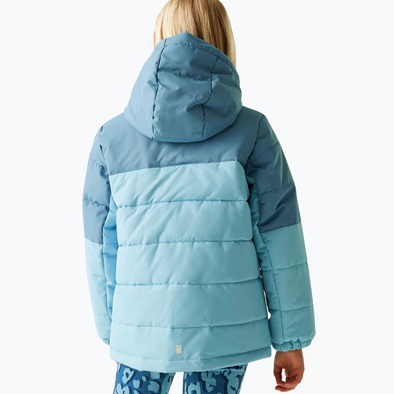Gefütterte Kinderjacke REGATTA Lofthouse Storm Blue/Nordic Blue 6