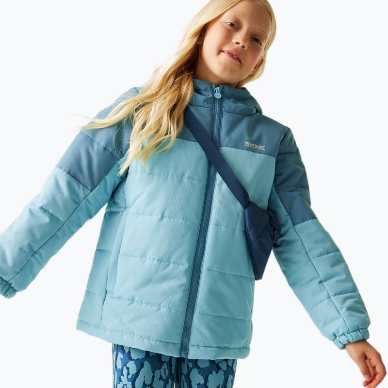 Gefütterte Kinderjacke REGATTA Lofthouse Storm Blue/Nordic Blue 7