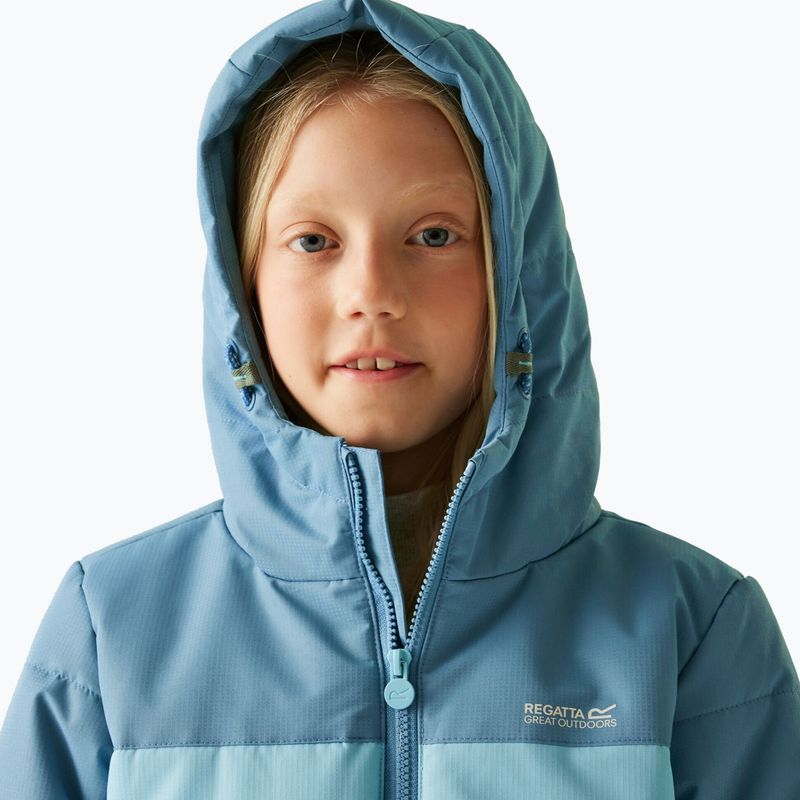 Gefütterte Kinderjacke REGATTA Lofthouse Storm Blue/Nordic Blue 8