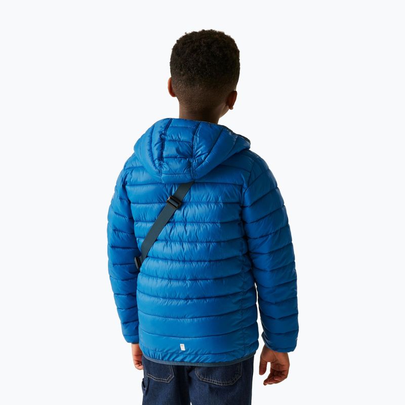 Kinderjacke REGATTA Hooded Marizion snorkel blue/moonlight denim 6