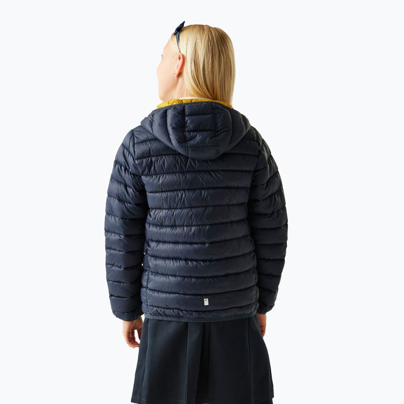 Kinderjacke REGATTA Hooded Marizion navy/gold flake 6