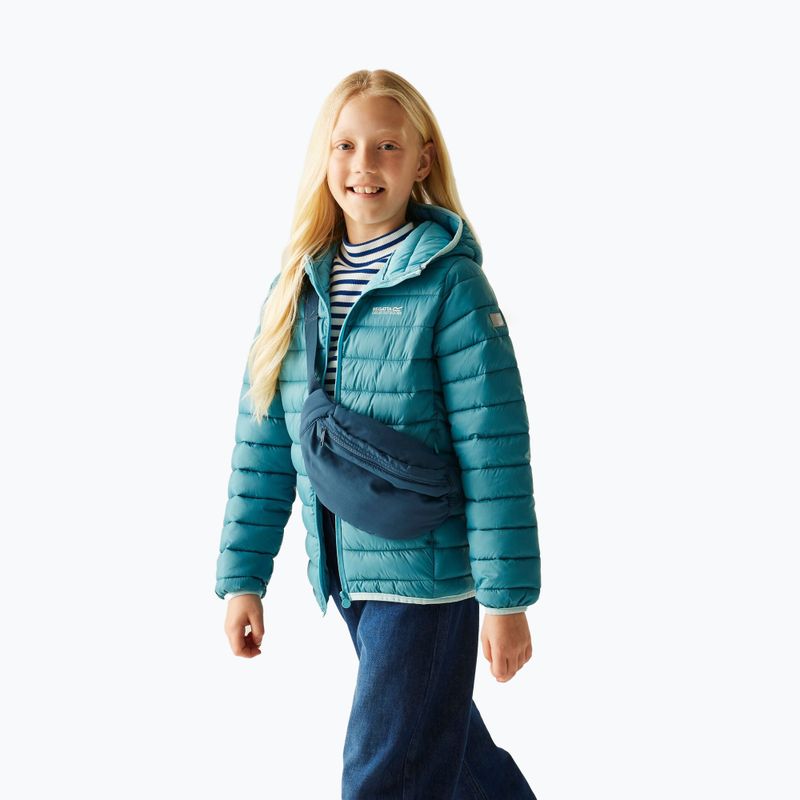 Kinderjacke REGATTA Hooded Marizion storm blue/nordic blue 5