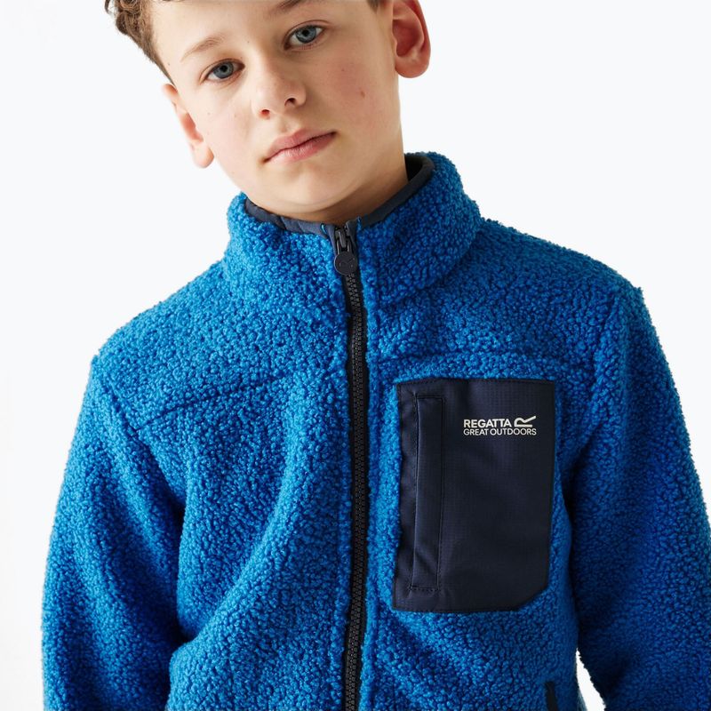 Kinder-Sweatshirt REGATTA Frankie Warm snorkel blue 4