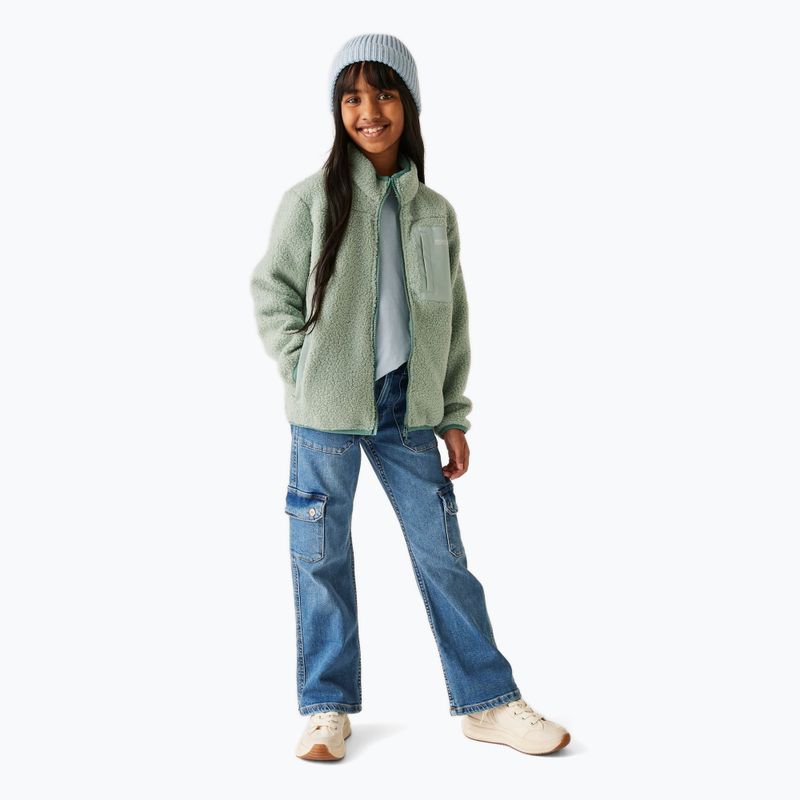 Kinder-Sweatshirt REGATTA Frankie Warm green haze 2