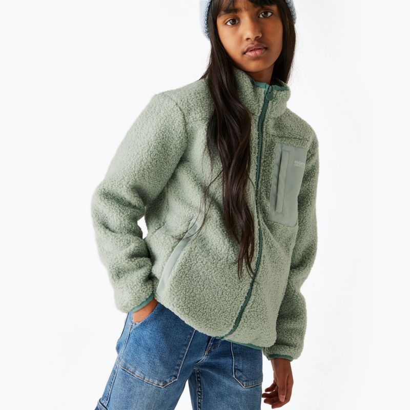 Kinder-Sweatshirt REGATTA Frankie Warm green haze 4