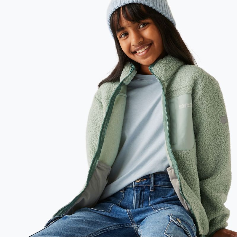 Kinder-Sweatshirt REGATTA Frankie Warm green haze 7