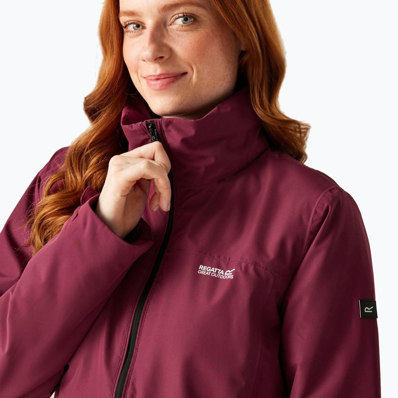 Damen Regenjacke Regatta Tamlin dark pimento 5