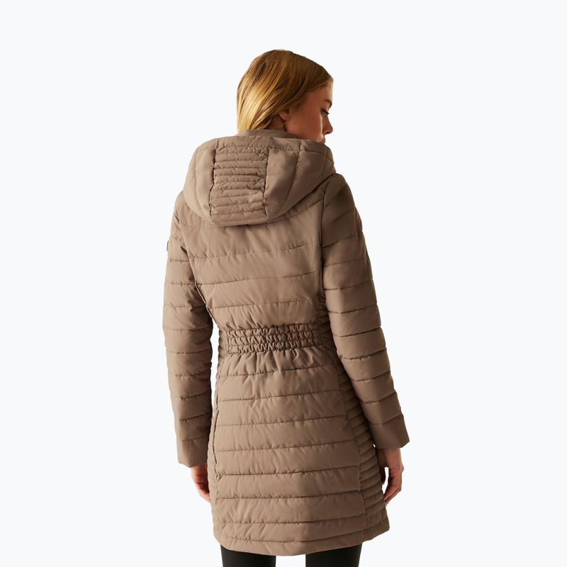 Gefütterter Damenmantel REGATTA Andria mocha/perfectly pale 3