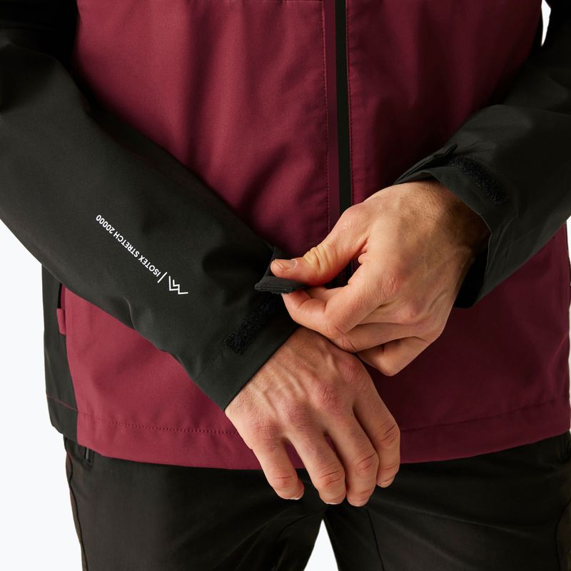 3-in-1 Herrenjacke REGATTA Sacramento dark maroon/black 7