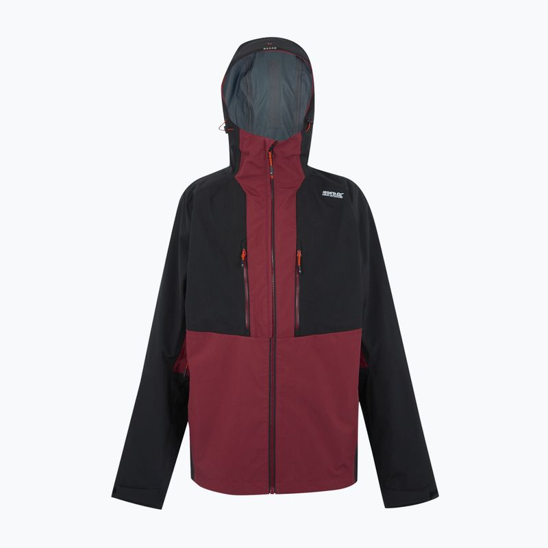 3-in-1 Herrenjacke REGATTA Sacramento dark maroon/black 10