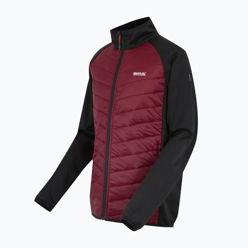 3-in-1 Herrenjacke REGATTA Sacramento dark maroon/black 15
