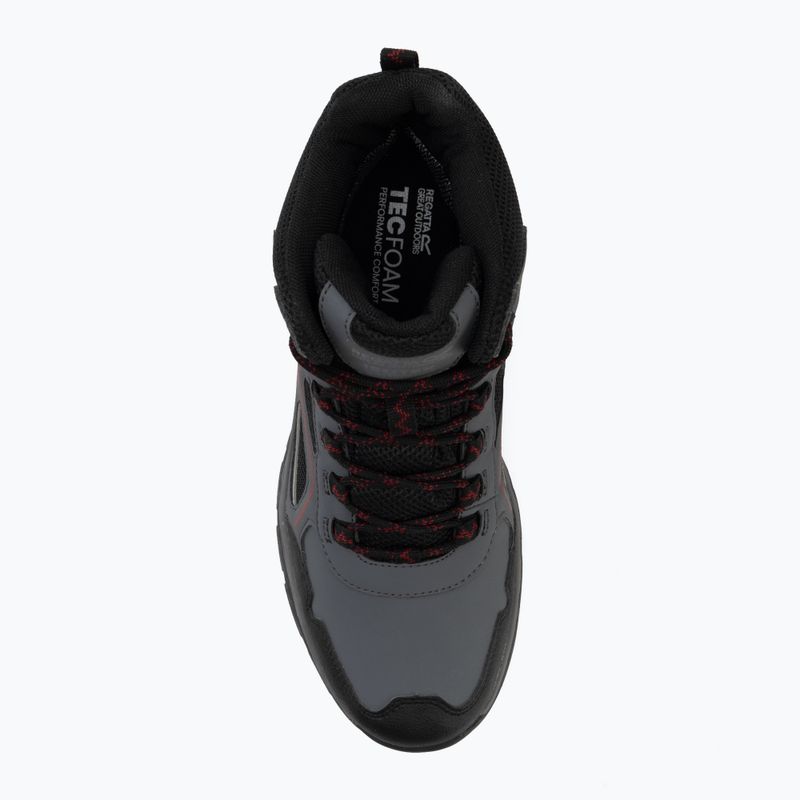 Herren-Wanderschuhe REGATTA Vendeavour granite/rio red 5