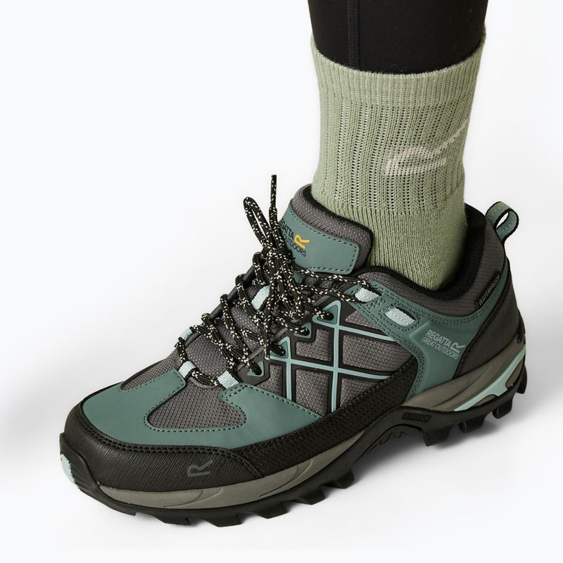 Damen-Trekkingschuhe REGATTA Samaris III Low spruce green/granite 11