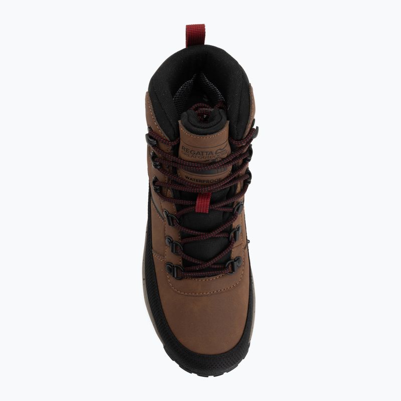 Herren-Wanderschuhe REGATTA Renford brown/rio red 5