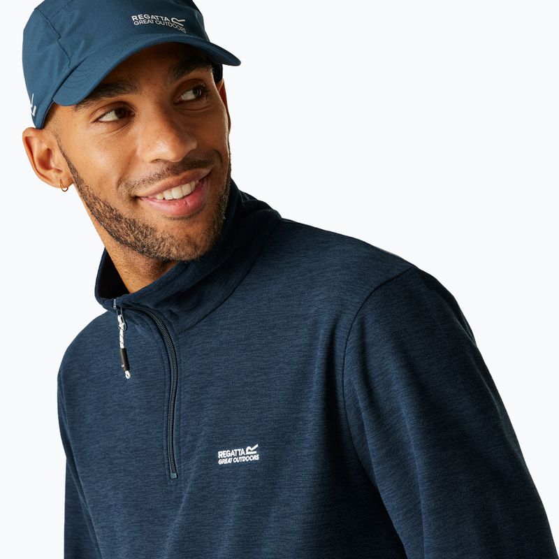 Fleecejacke für Herren Regatta Thompson Marl moonlight denim 8