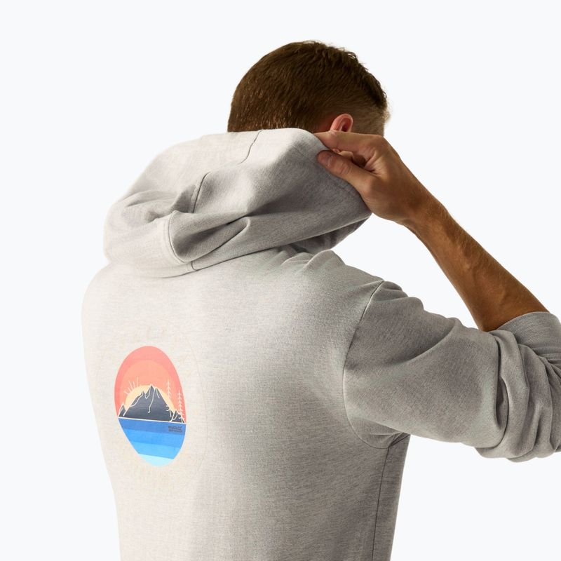 Herrenpullover REGATTA Cline Hoody grey marl 4