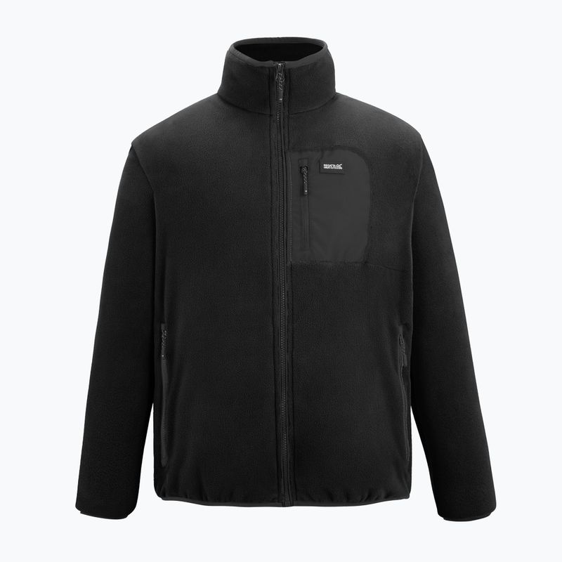 Fleecejacke für Herren REGATTA  Frankie Full Zip Fleece black/black 6