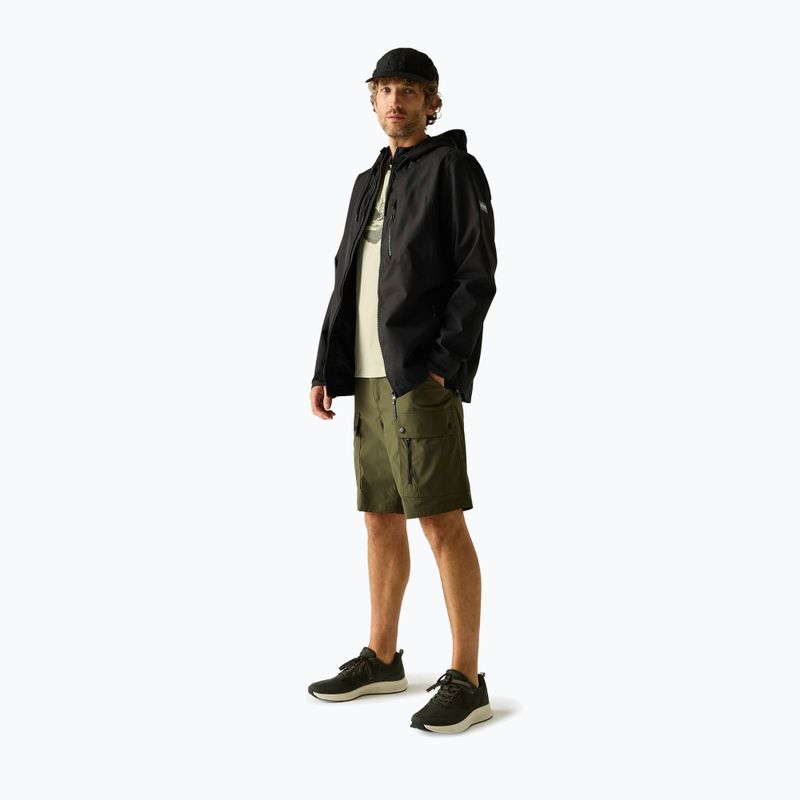 Herren-Regenjacke REGATTA Waterproof Shell Frankie black 2