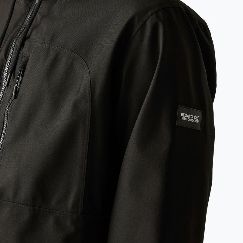 Herren-Regenjacke REGATTA Waterproof Shell Frankie black 6