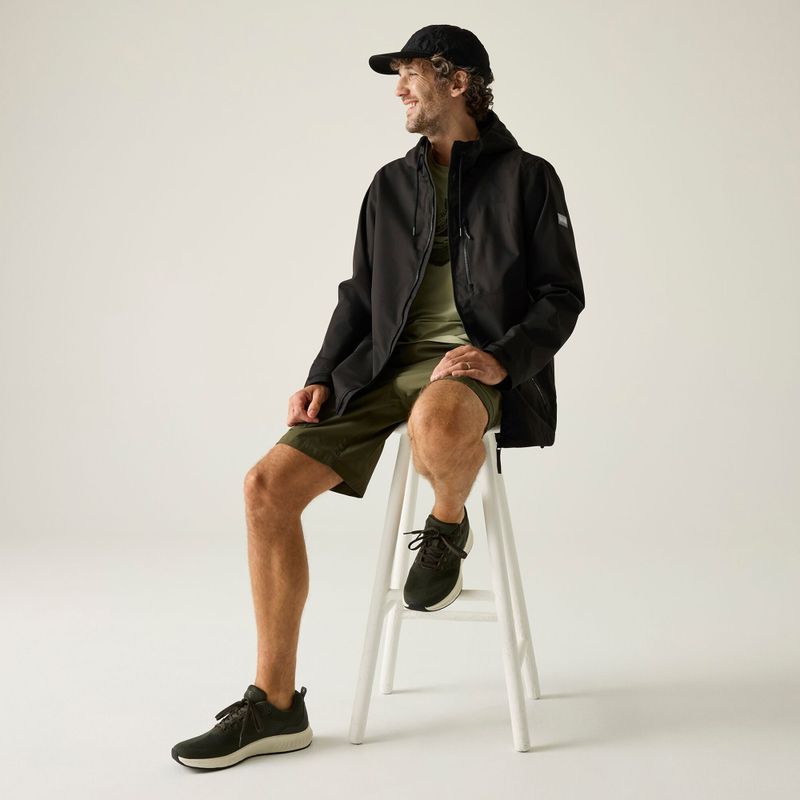 Herren-Regenjacke REGATTA Waterproof Shell Frankie black 12