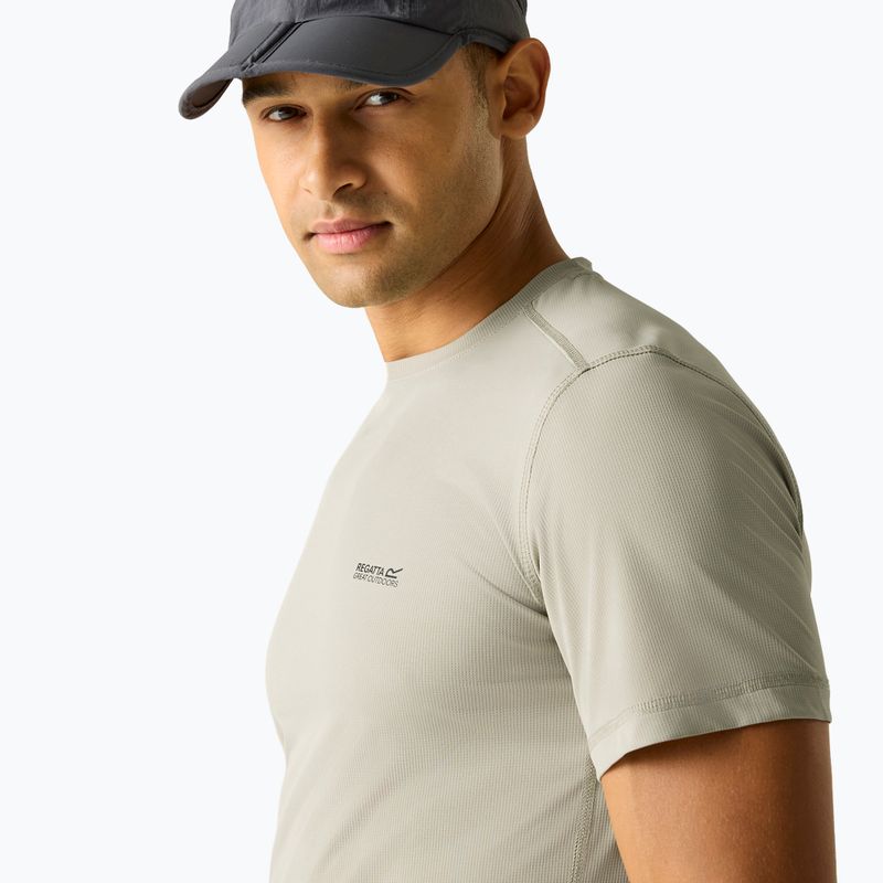 Herren-Trekking-T-Shirt REGATTA Mindoi Anti Insect abbeystone 4