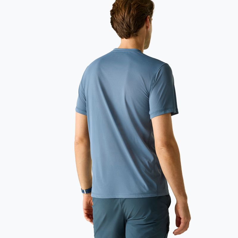 Herren-Trekking-T-Shirt REGATTA Mindoi Anti Insect china blue 3