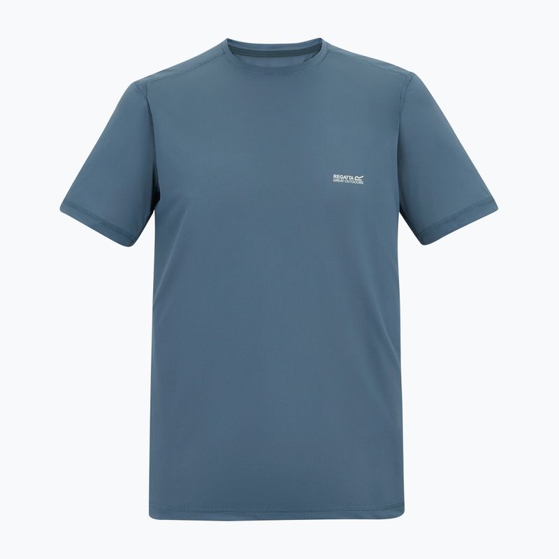 Herren-Trekking-T-Shirt REGATTA Mindoi Anti Insect china blue 5