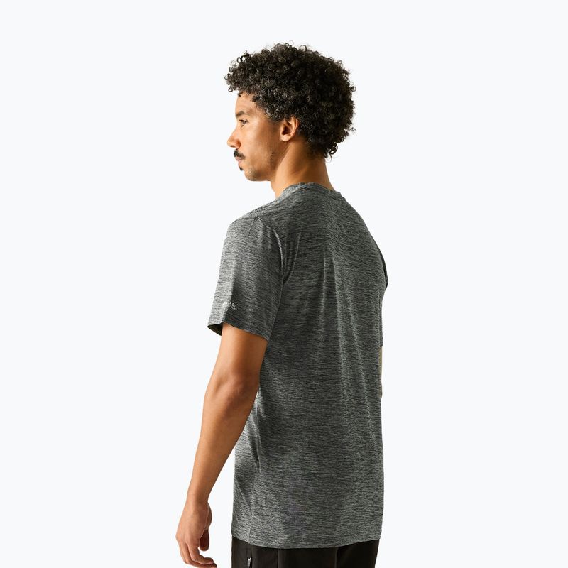 Trekkingshirt Herren REGATTA Fingal dark storm marl 3