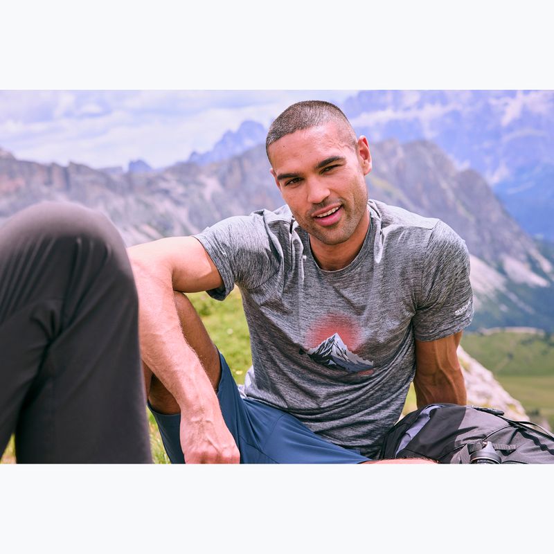 Trekkingshirt Herren REGATTA Fingal dark storm marl 10