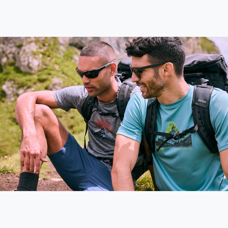 Trekkingshirt Herren REGATTA Fingal dark storm marl 12