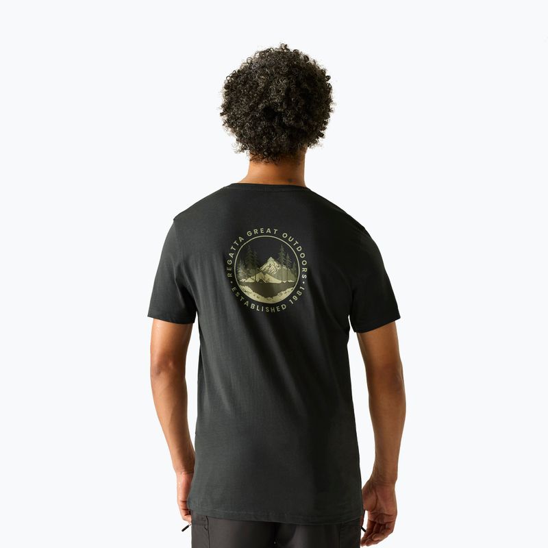 Herren-Trekkingshirt REGATTA Breezed ash 3
