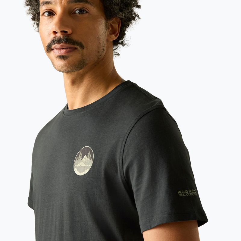 Herren-Trekkingshirt REGATTA Breezed ash 4