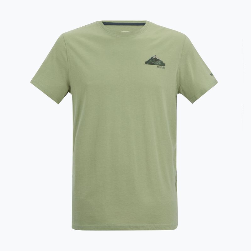 Herren-Trekkingshirt REGATTA Breezed light sage 5