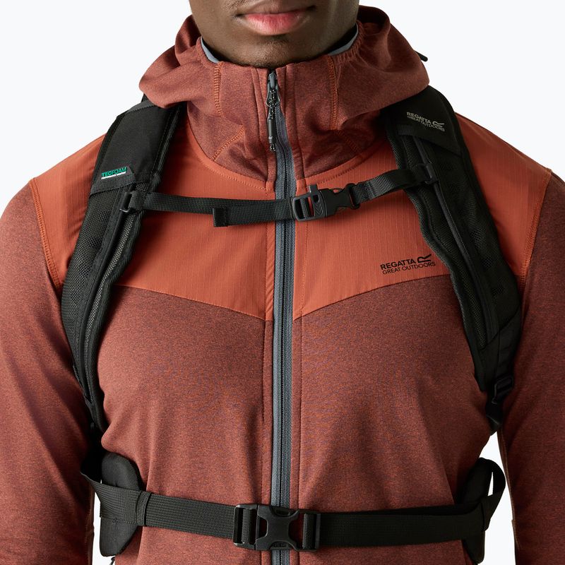 Herren-Trekkingsweatshirt REGATTA Finchadale Midlayer brick 4
