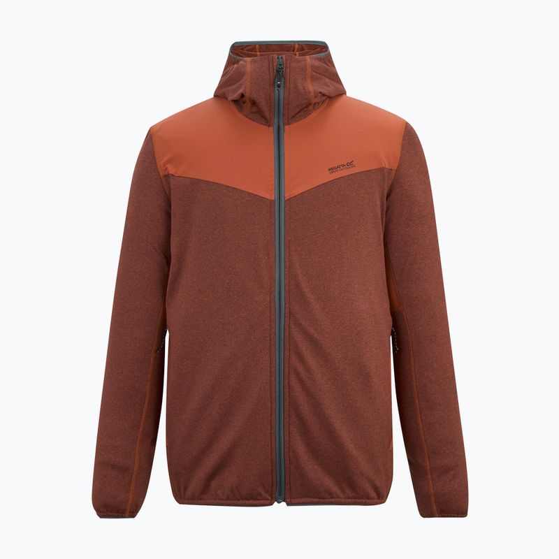 Herren-Trekkingsweatshirt REGATTA Finchadale Midlayer brick 6