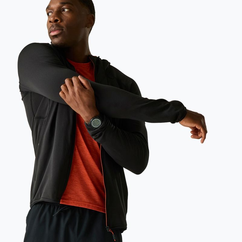 Herren-Trekkingsweatshirt REGATTA Kadley Midlayer black 4