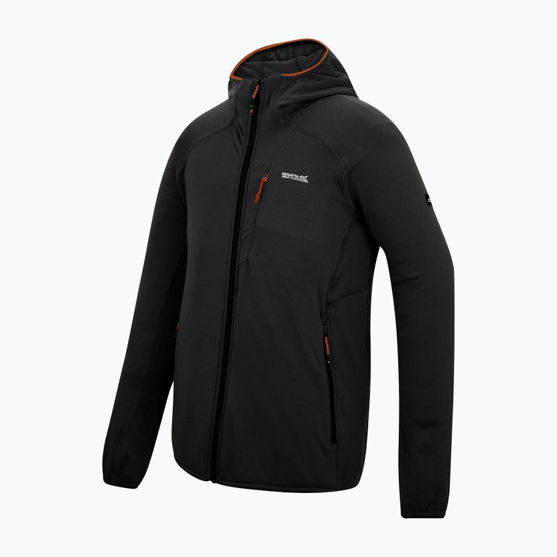 Herren-Trekkingsweatshirt REGATTA Kadley Midlayer black 9