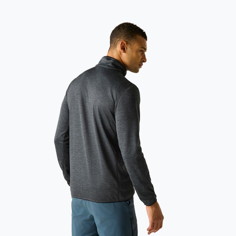 Herren-Trekkingsweatshirt REGATTA Hillden Midlayer dark storm 3